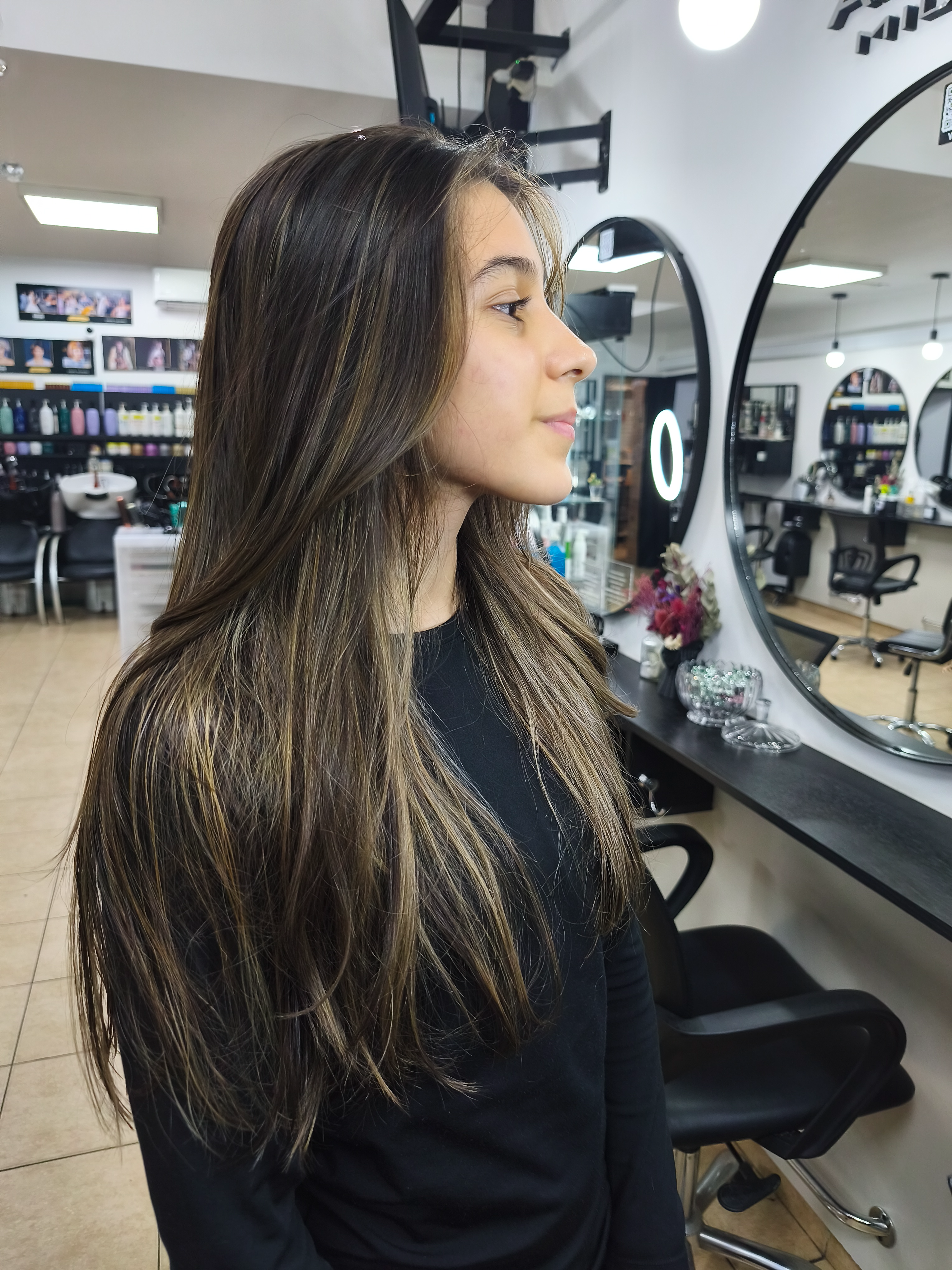 Morena iluminada